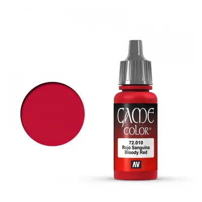 Vallejo Game Color 72010 Bloody Red (18 ml)