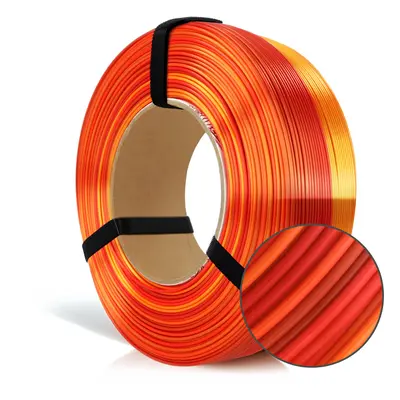 ROSA 3D Filaments PLA SILK REFILL Multicolor 1,75 mm ROSA 1 kg FIRE