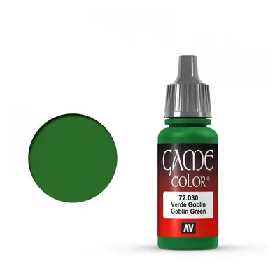 Vallejo Game Color 72030 Goblin Green (18 ml)