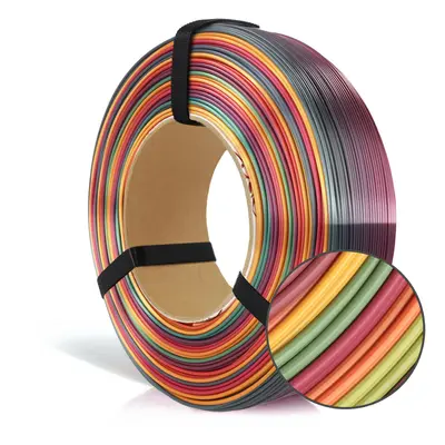 ROSA 3D Filaments PLA SILK REFILL Multicolor 1,75 mm ROSA 1 kg TROPICAL