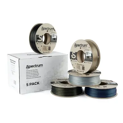 PLA Spectrum 5Pack Glitter (5x 0,25kg)