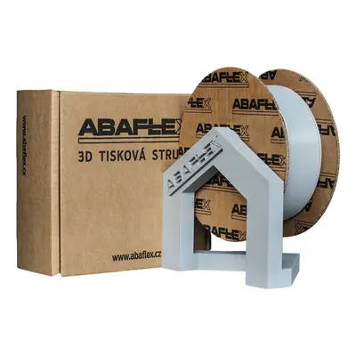 ABAFLEX PLA šedá 750g Abaflex, 1,75 mm