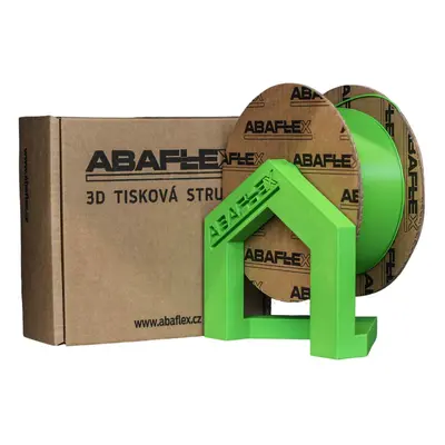 ABAFLEX PLA zelená 750g Abaflex, 1,75 mm