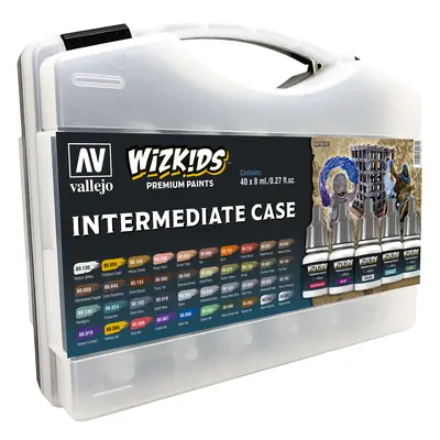 Vallejo Wizkids Premium Set 80261 Intermediate Case 40x8ml