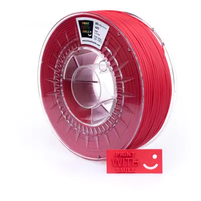 ASA filament cherry red 1,75 mm Print With Smile 0,85kg