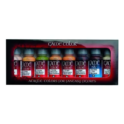 Vallejo Game Color Set 72295 Skin Tones (8)