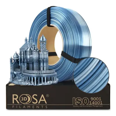 ROSA 3D Filaments PLA SILK REFILL Multicolor 1,75 mm ROSA 1 kg PACIFIC