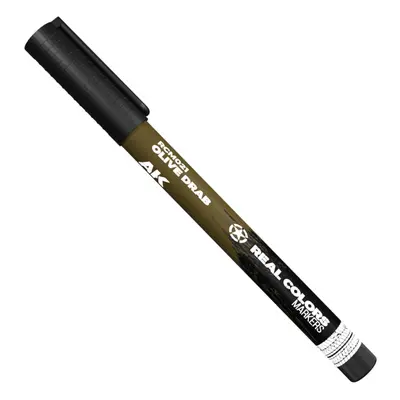 AK Interactive AK Real Colors Marker Olive Drab RCM021