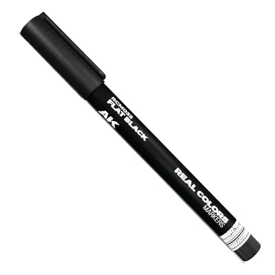 AK Interactive AK Real Colors Marker Flat Black RCM033