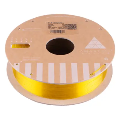 PLA filament CRYSTAL Yellow 1,75 mm Smartfil 1 kg