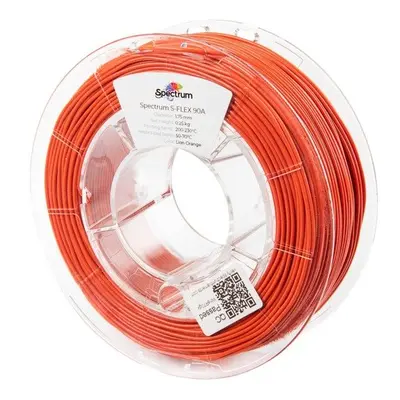 S-FLEX filament 90A Lion Orange 1,75mm Spectrum 0,25kg