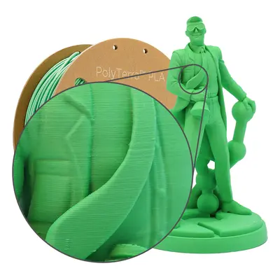 PLA PolyTerra filament Forest Green 1,75mm Polymaker 1000 g