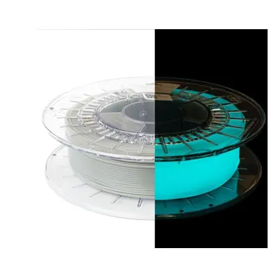 PLA filament Glow in the Dark Blue 1,75 mm Spectrum 0,5 kg