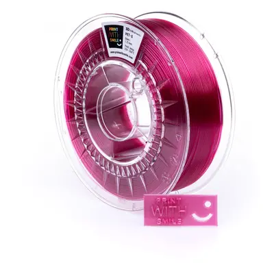 PET-G filament Raspberry Pink TR 1,75 mm Print With Smile 1kg