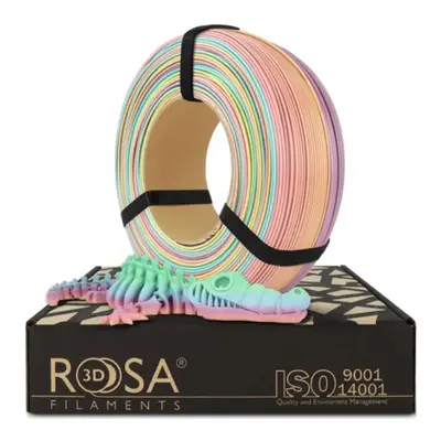 ROSA 3D Filaments PLA REFILL Multicolor 1,75 mm ROSA 1kg PASTEL