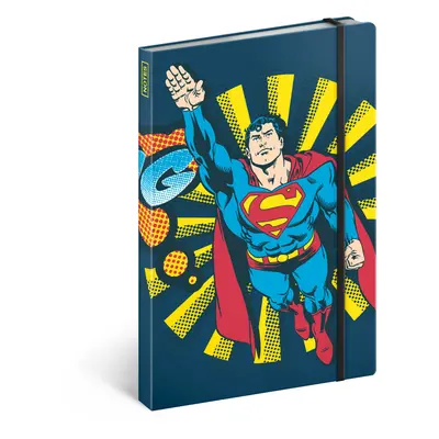 Notes Superman - Bang, linkovaný, 13 × 21 cm