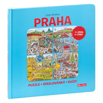 PRAHA – Puzzle, omalovánky, kvízy