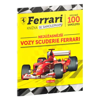 FERRARI, vozy Scuderie – Kniha samolepek