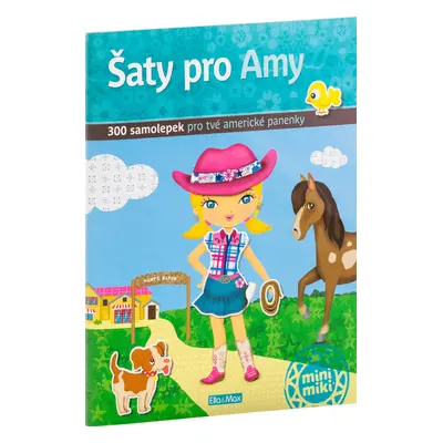 Šaty pro AMY - kniha samolepek