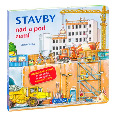 STAVBY NAD A POD ZEMÍ – Velkoformátová rozkládací kniha