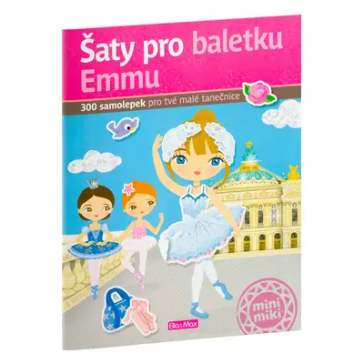 Šaty pro baletku EMMU - Kniha samolepek