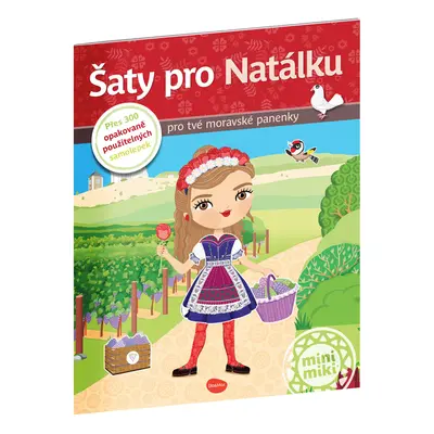 Šaty pro NATÁLKU ─ Kniha samolepek