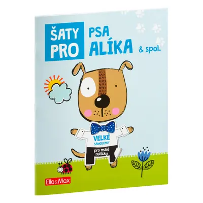 Šaty pro PSA ALÍKA - Kniha samolepek