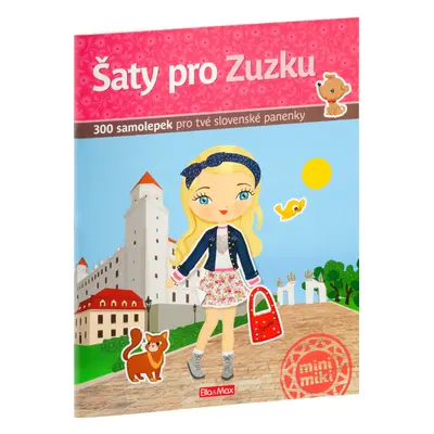 Šaty pro ZUZKU - Kniha samolepek