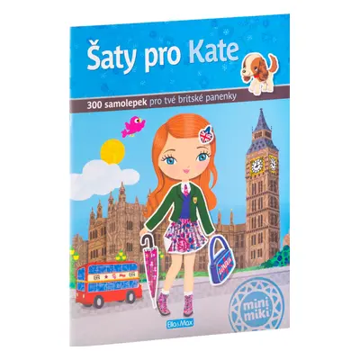 Šaty pro KATE - kniha samolepek