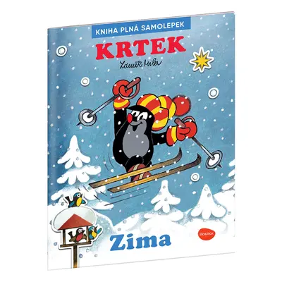 KRTEK a ZIMA ─ Kniha samolepek