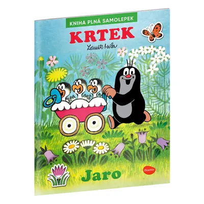 KRTEK a JARO ─ Kniha samolepek