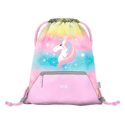 Sáček s kapsou Rainbow Unicorn