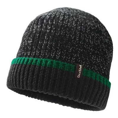 DexShell Cuffed Beanie - Green Edge, S/M