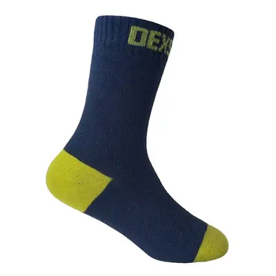 DexShell Ultra Thin Children Sock - Navy Lime