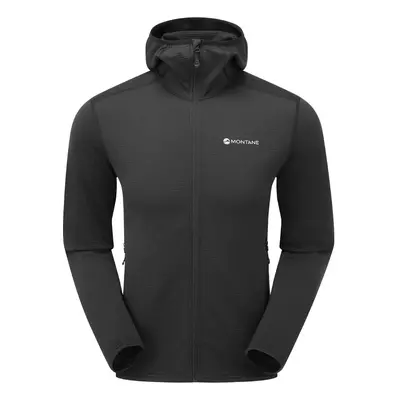 Montane Protium Lite Hoodie - Black, L, dlouhý zip