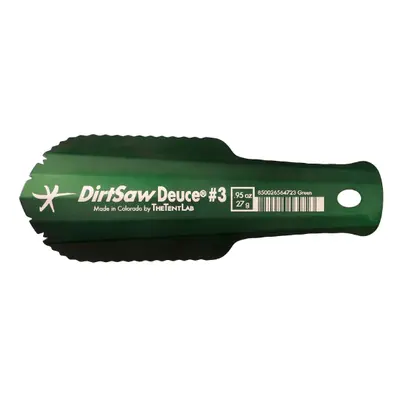 TheTentLab DirtSaw Deuce® #3 UL Trowel - Zelená,TheTentLab DirtSaw Deuce® #3 UL Trowel - Zelená