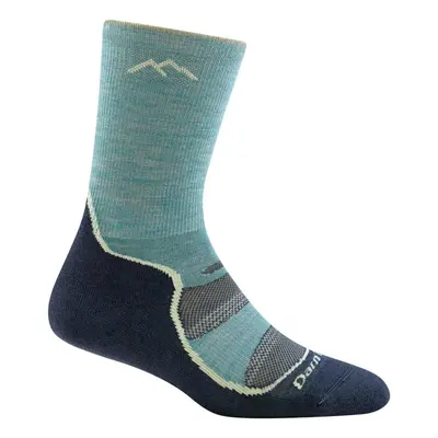 Darn Tough Light Hiker Micro Crew Lightweight dámské merino ponožky - Aqua