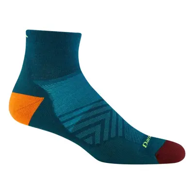 Darn Tough Run 1/4 Ultra-Lightweight pánské merino ponožky - Dark Teal