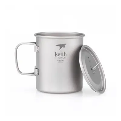 Titanový hrnek s pokličkou Keith Mug ml,Titanový hrnek s pokličkou Keith Mug ml