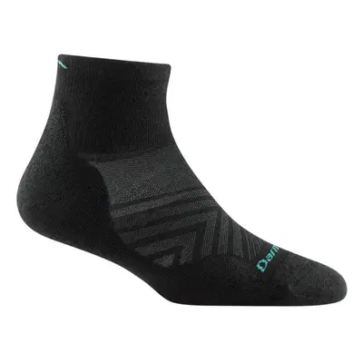 Darn Tough Run 1/4 Ultra-Lightweight dámské merino ponožky - Black, L,Darn Tough Run 1/4 Ultra-L