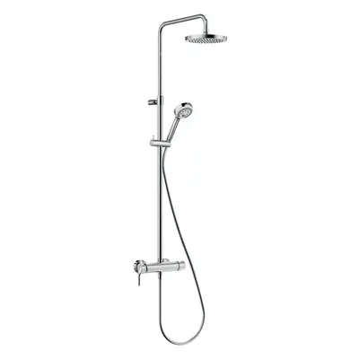 Kludi Logo - Sprchový set Dual Shower System s baterií, 200 mm, chrom 6808505-00