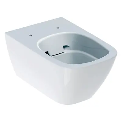 GEBERIT Smyle Square - Závěsné WC s hlubokým splachováním, uzavřený tvar, Rimfree 500.208.01.1