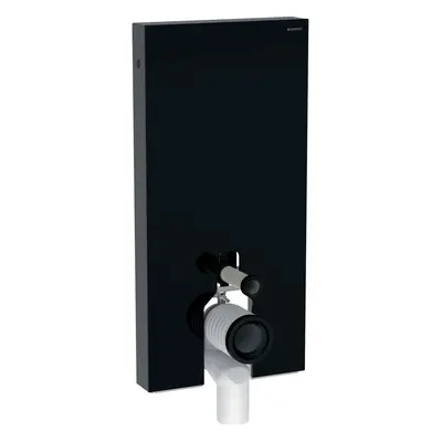 Geberit Monolith - Sanitární modul pro stojící WC, 101 cm, spodní přívod vody, černá 131.002.SJ.