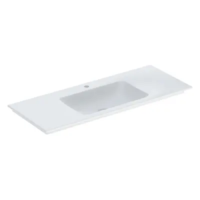 Geberit ONE - Umyvadlo nábytkové 1200x480x140 mm, bez přepadu, s otvorem pro baterii, KeraTect, 