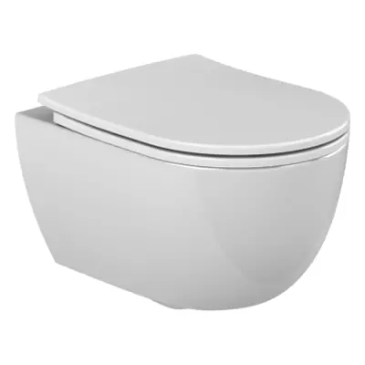 WC sedátko Auris Bella, soft-close, odnímatelné, duroplast