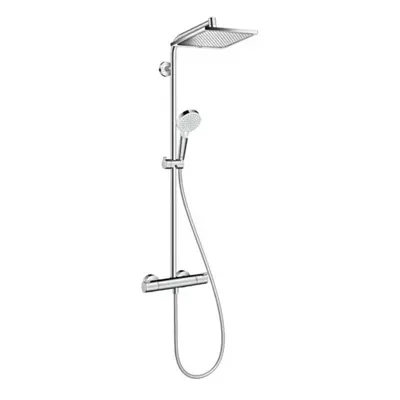 Hansgrohe Crometta - Sprchový set E 240 Showerpipe s termostatem, EcoSmart 9 l/min, chrom 272810