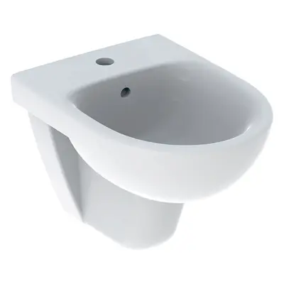 Geberit Selnova Compact - Závěsný bidet, otvor pro baterii, bílá 500.368.01.7