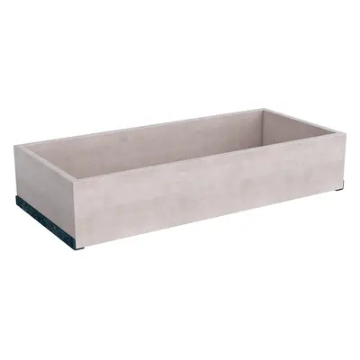 Geberit Acanto - Odkládací box 335x69 mm, dub 500.648.00.2