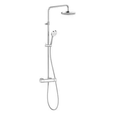 Kludi Logo - Sprchový set Dual Shower System s termostatem, 200 mm, chrom 6809505-00