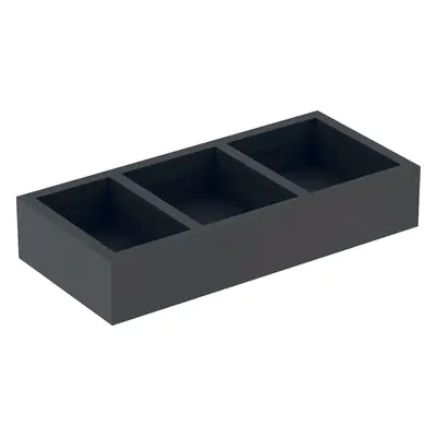 Geberit Selnova Square - Organizér do zásuvky 323x59x150 mm, lávová 500.677.00.1